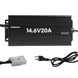 Renogy 12V 20A 24V 10A AC-to-DC LFP Portable Battery Charger