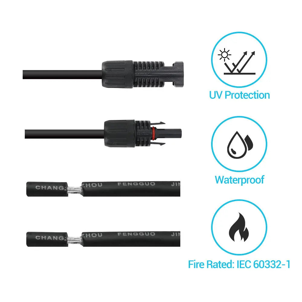 Renogy Solar Panel to Charge Controller Adaptor Kit
