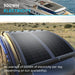 Renogy 100W Lightweight Flexible Solar Panel Black Division