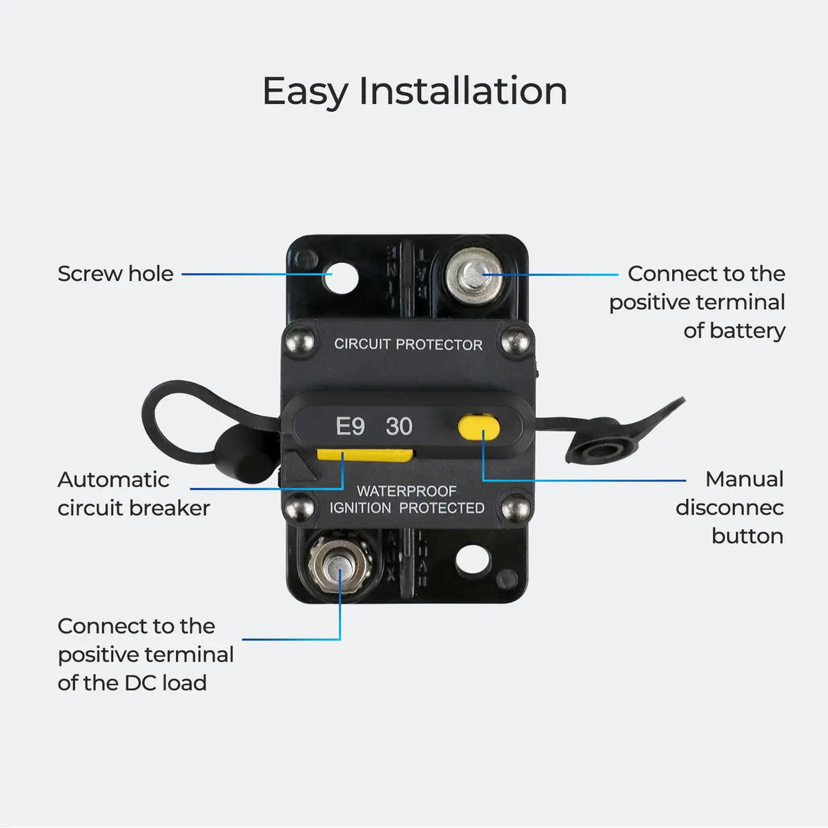 Renogy Thermal Circuit Breaker