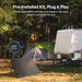 Renogy N-Type Portable Solar Panel Suitcase Kit