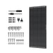 Renogy Extra 200W ShadowFlux Panel and Accessories for 7.6kWh Solution