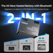 Renogy 400W 12V Essential Solar Panel Kit with DC-DC Assembly