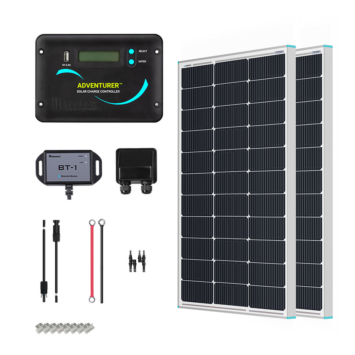 Renogy 200W 12V Essential Solar Panel Kit