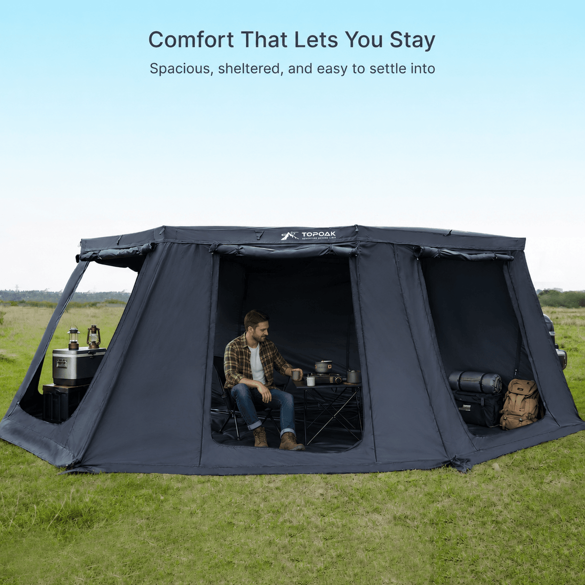 Topoak 270-degree Awning Walls