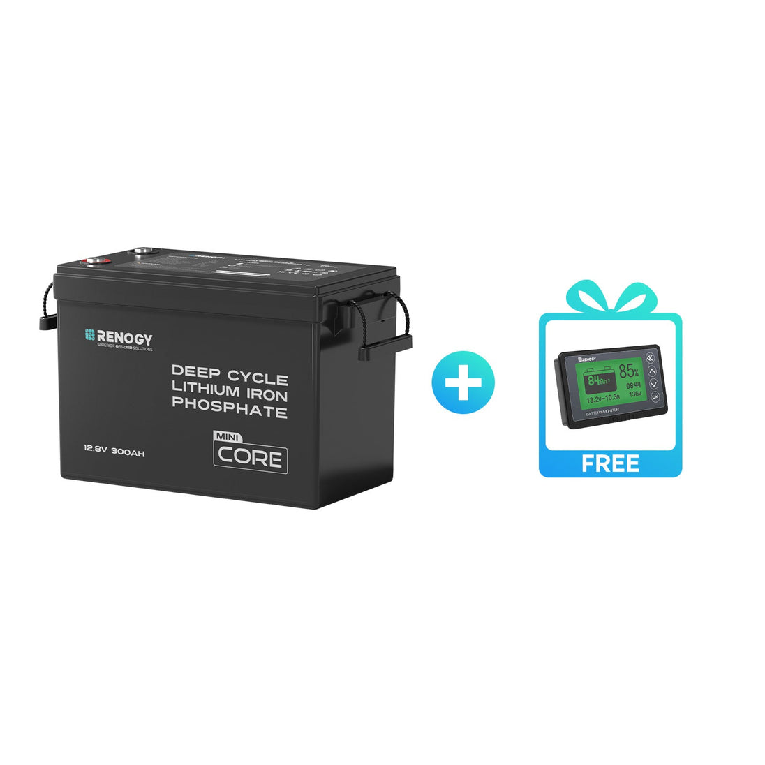 Renogy 12V 300Ah LiFePO4 Battery