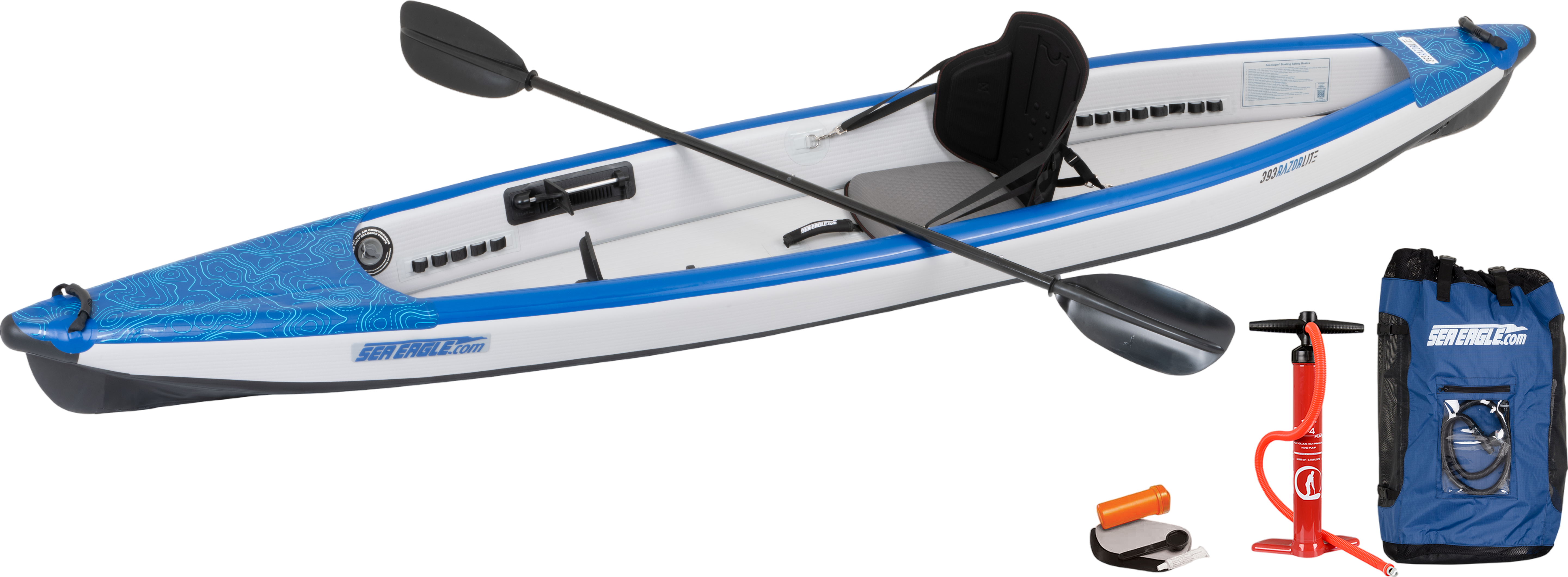 Sea Eagle 393rl RazorLite Pro Carbon Solo Package