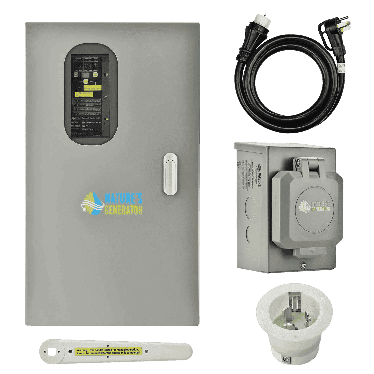 Nature's Generator 50A Automatic Generator Transfer Switch