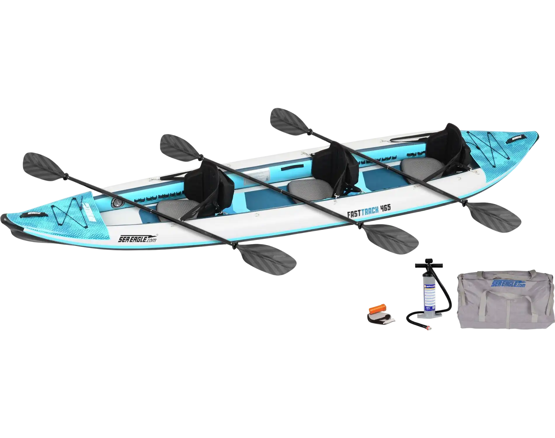 Sea Eagle 465ft FastTrack V-Bottom Pro 3 Person Package