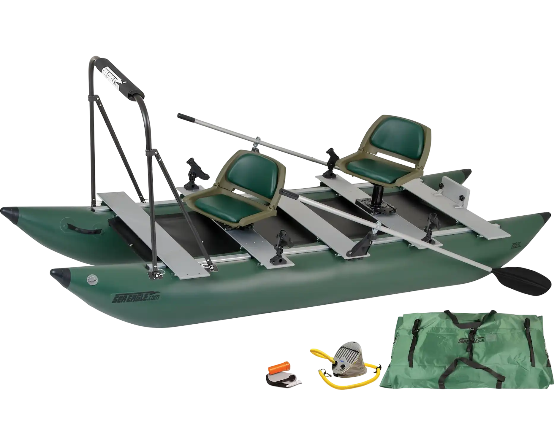 Sea Eagle 375fc FoldCat Pro Angler Guide Package