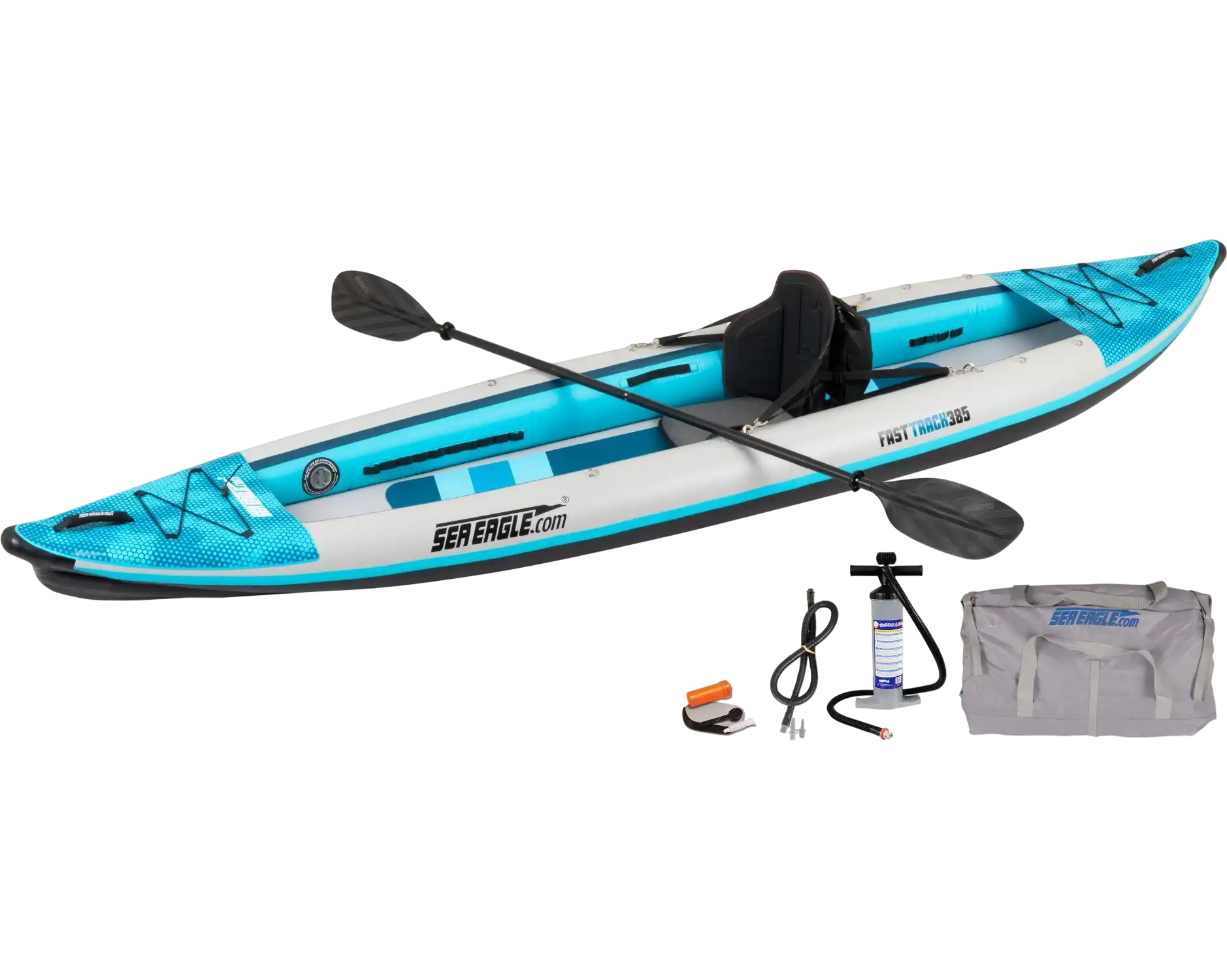 Sea Eagle 385ft FastTrack V-Bottom Pro Solo Package