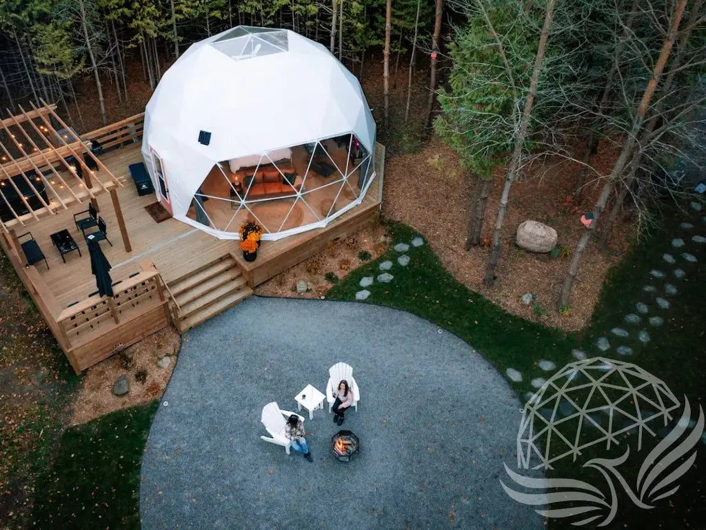 8M Glamping Dome Kit | Phoenix Domes Medium Frame (26ft)