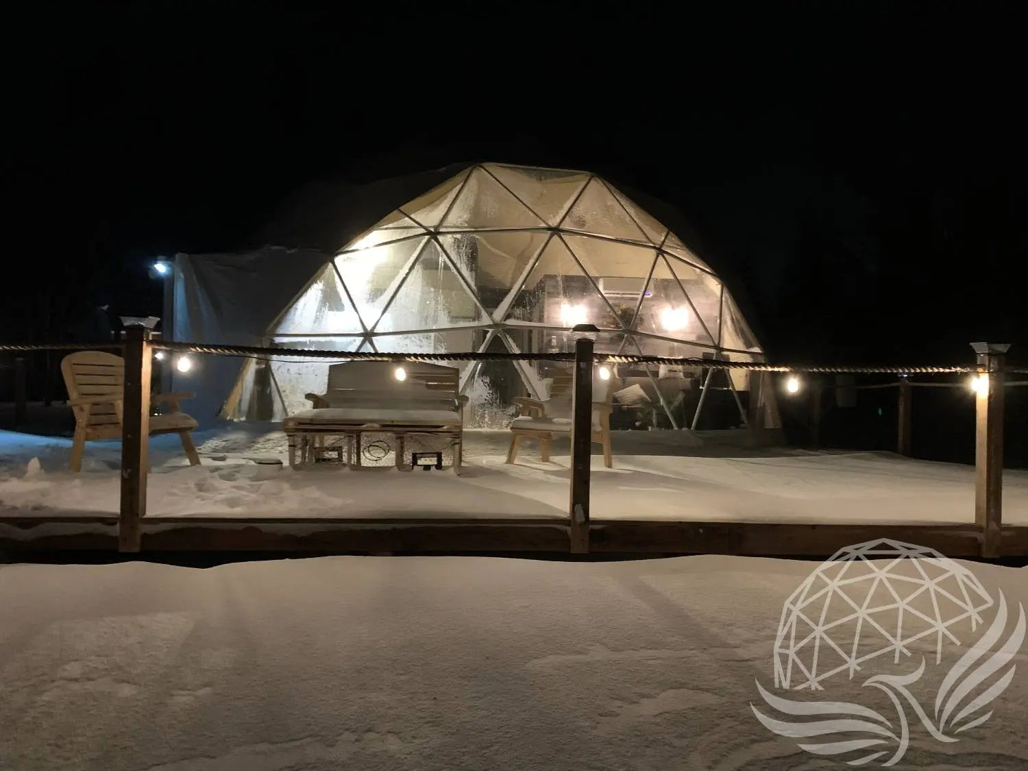 Phoenix Domes 9M Deluxe Glamping Package