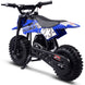 MotoTec Big Supermoto 50cc 2-Stroke Kids Dirt Bike - Recreational Off-Road Use Only