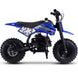 MotoTec Big Supermoto 50cc 2-Stroke Kids Dirt Bike - Recreational Off-Road Use Only