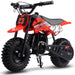 MotoTec Big Supermoto 50cc 2-Stroke Kids Dirt Bike - Recreational Off-Road Use Only