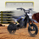 MotoTec 36v 300w (HP122E) Electric Dirt Bike