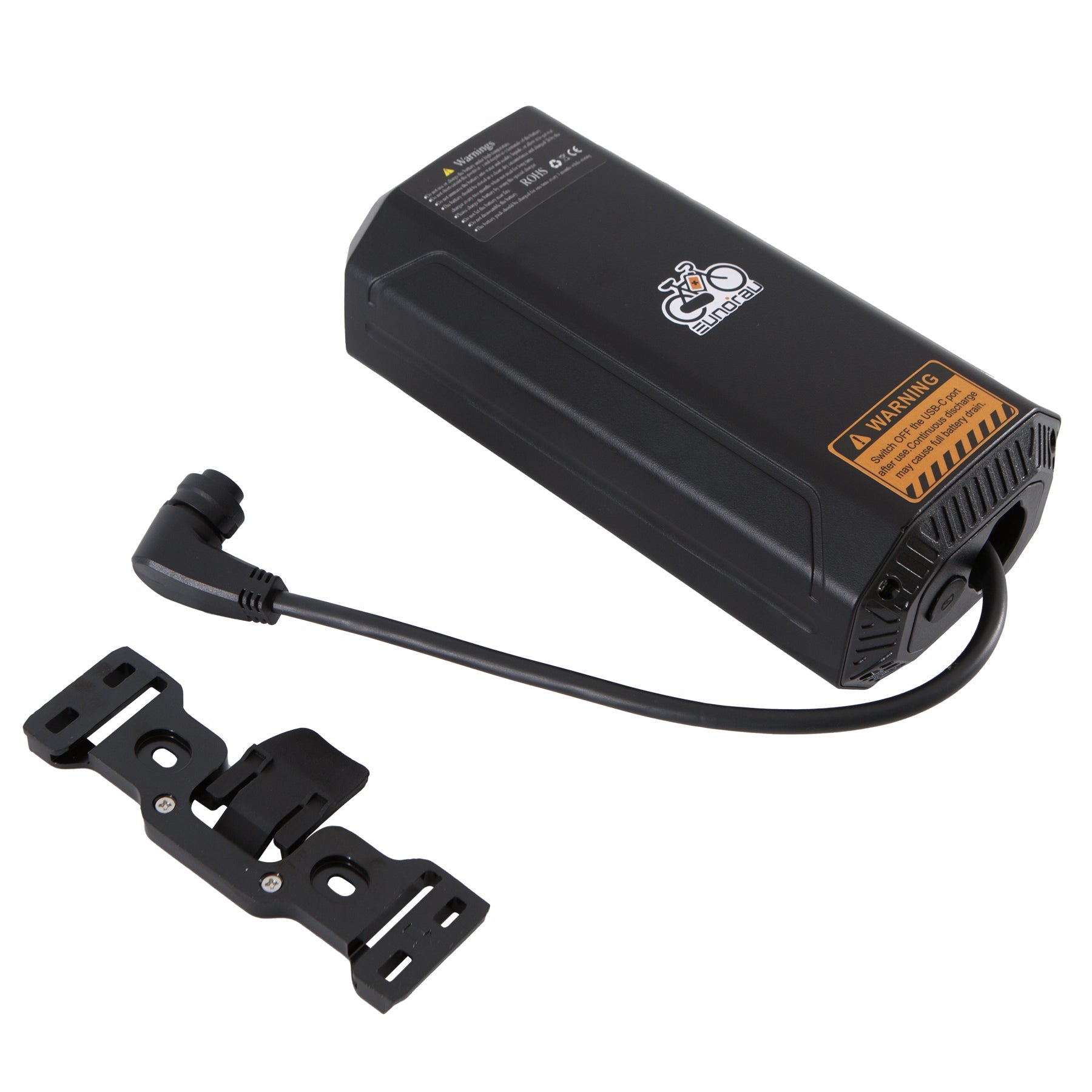 Eunorau 48V5AH Secondary Ebike Battery with Type-C Port