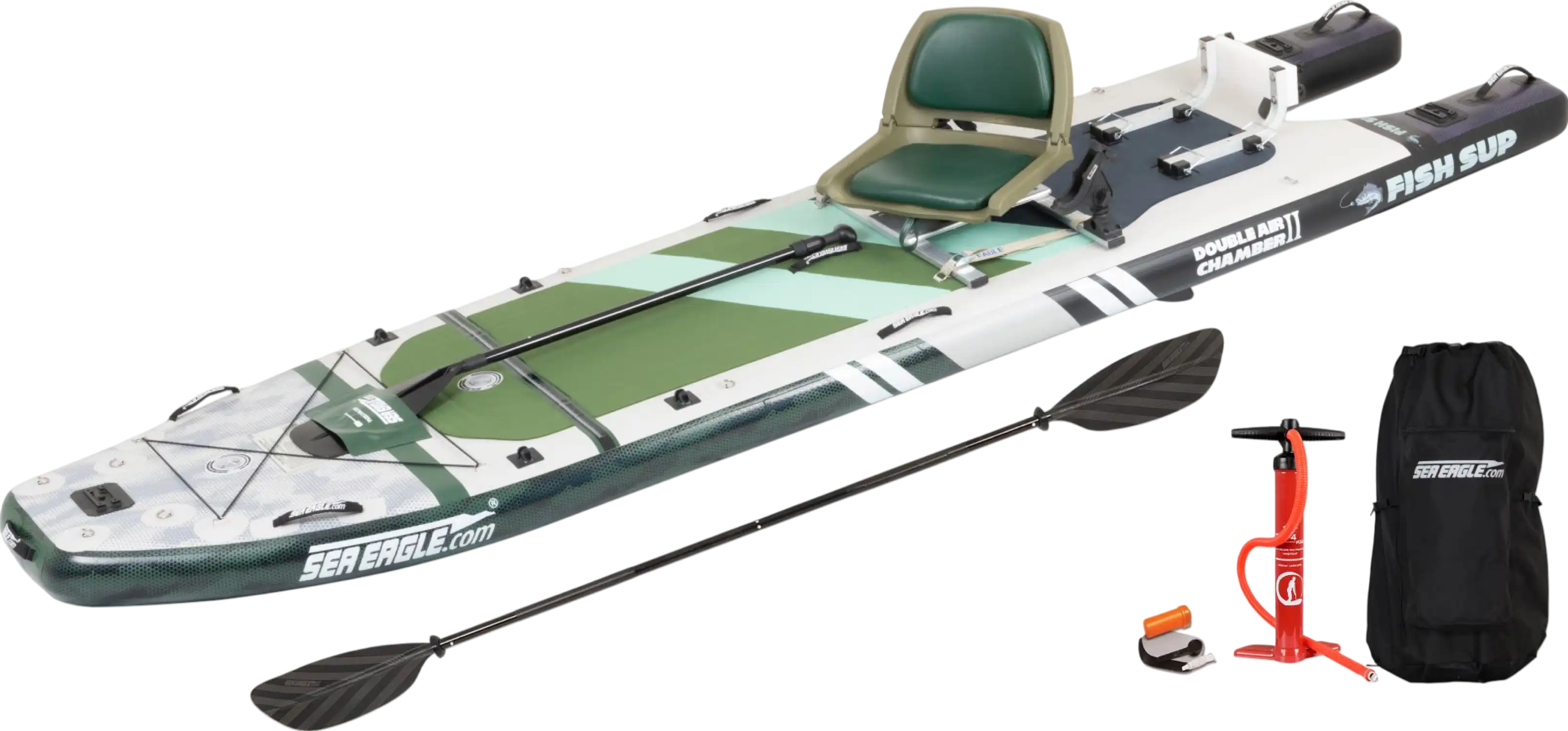 Sea Eagle FS1210 FishSUP Swivel Seat Fishing Rig Package