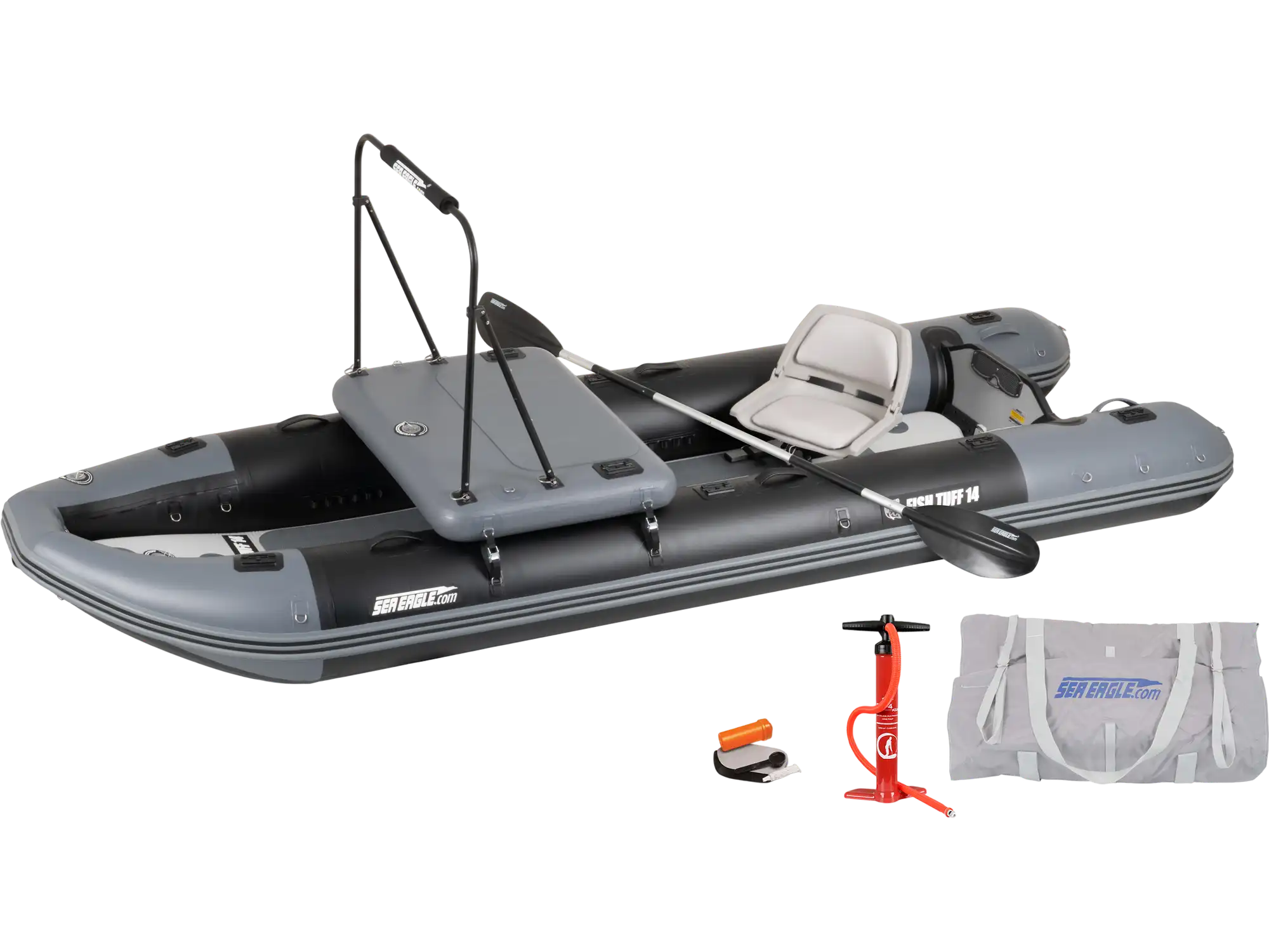 Sea Eagle FishTuff14 Fishing Rig Package