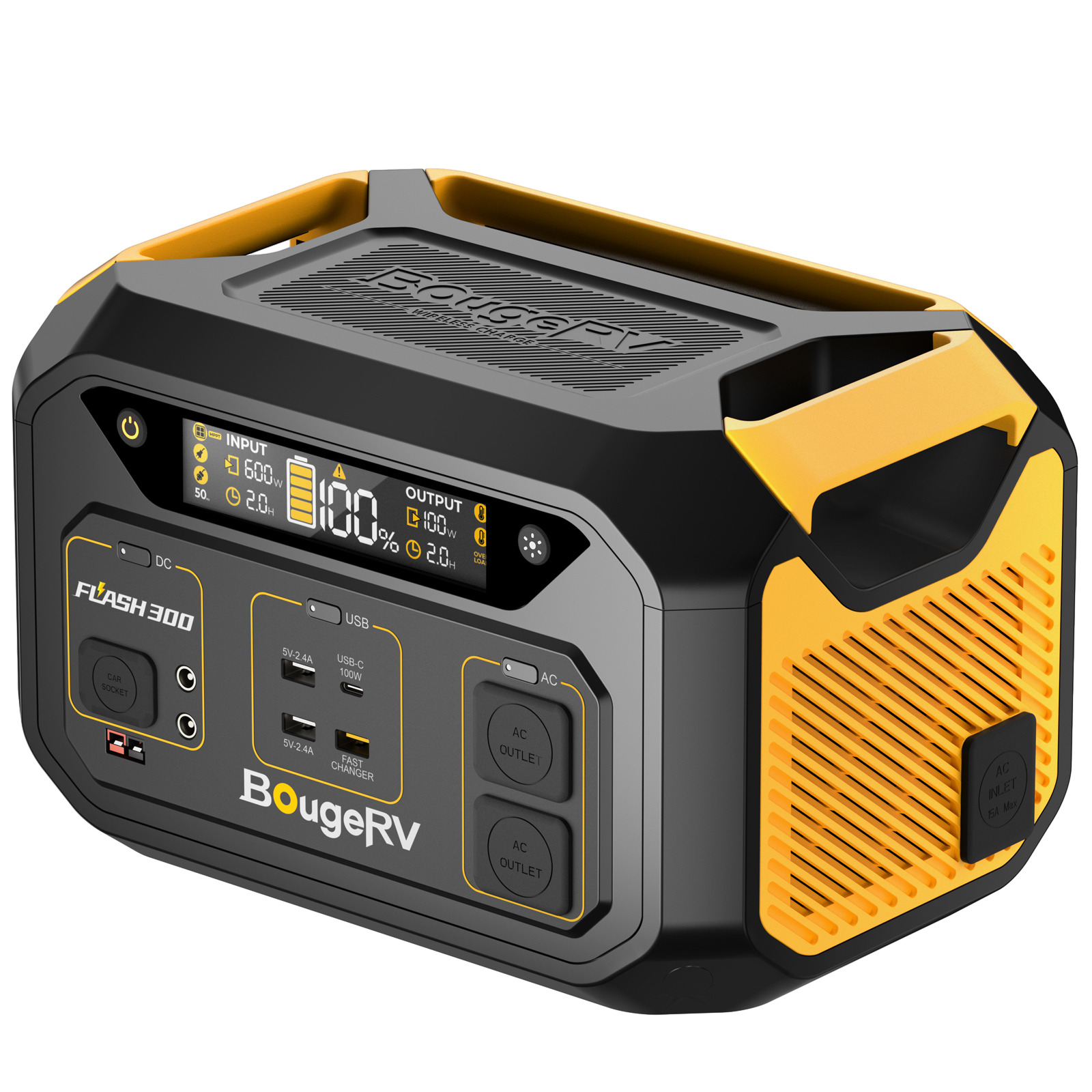 BougeRV Flash300 286Wh Fast Charging Power Station