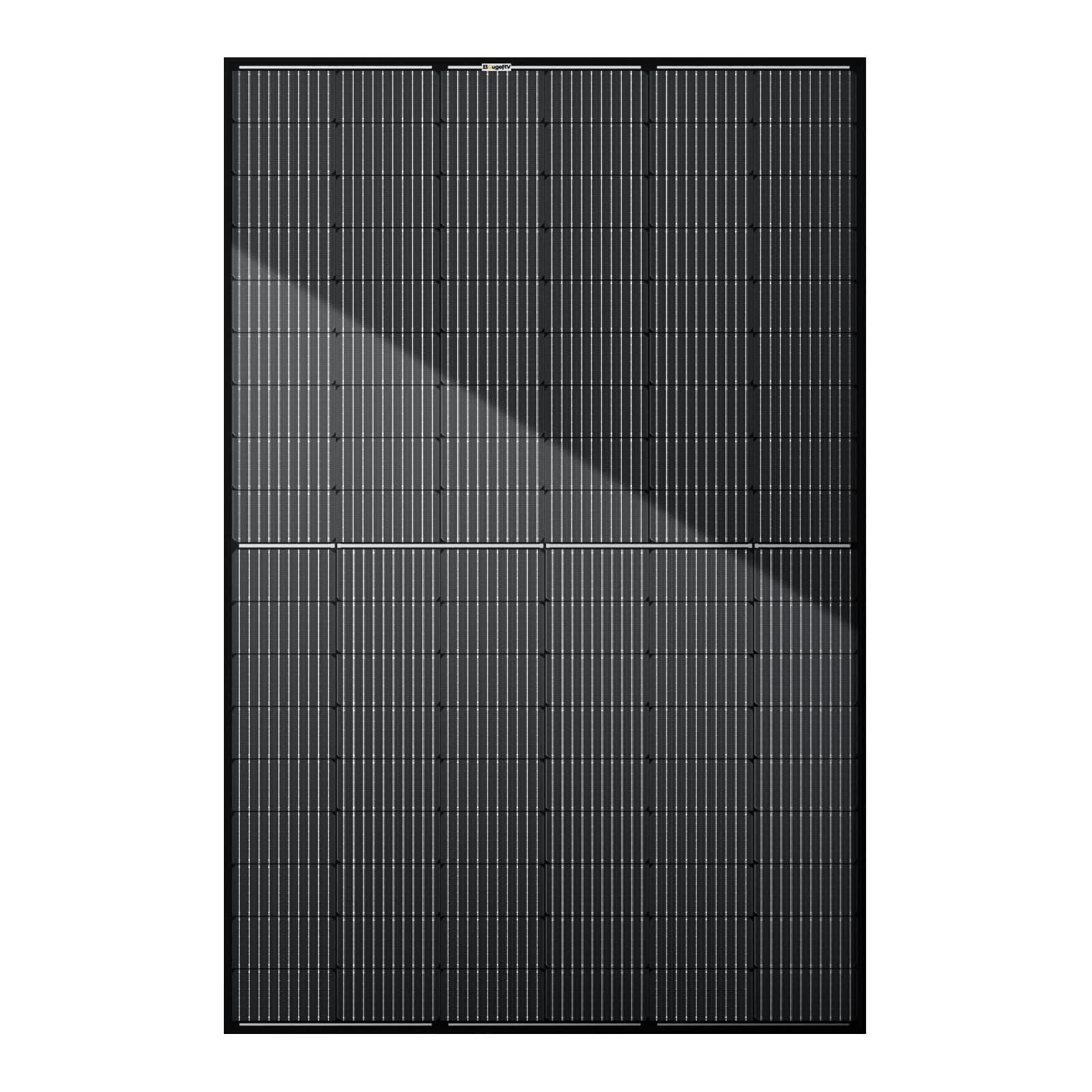 BougeRV 400 Watt 12V/24V Rigid Bifacial 10BB Mono Solar Panel