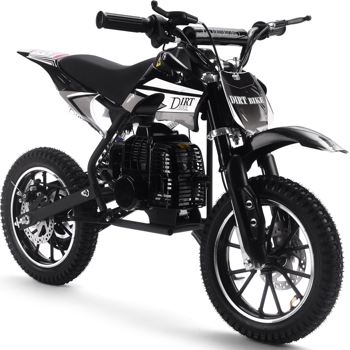 MotoTec Big Alien 50cc 2-Stroke Kids Gas Dirt Bike - Recreational Off-Road Use Only