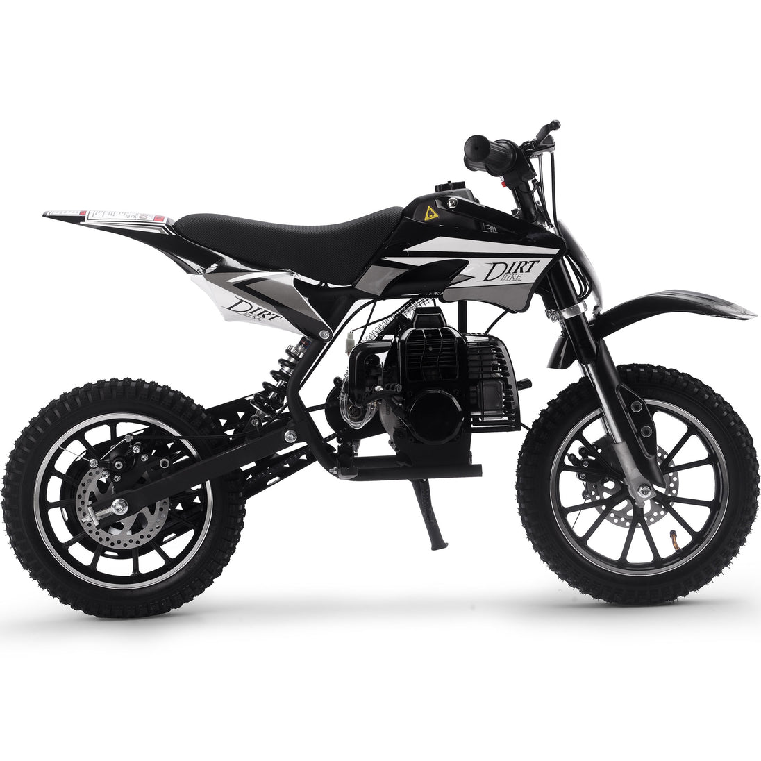 MotoTec Big Alien 50cc 2-Stroke Kids Gas Dirt Bike - Recreational Off-Road Use Only