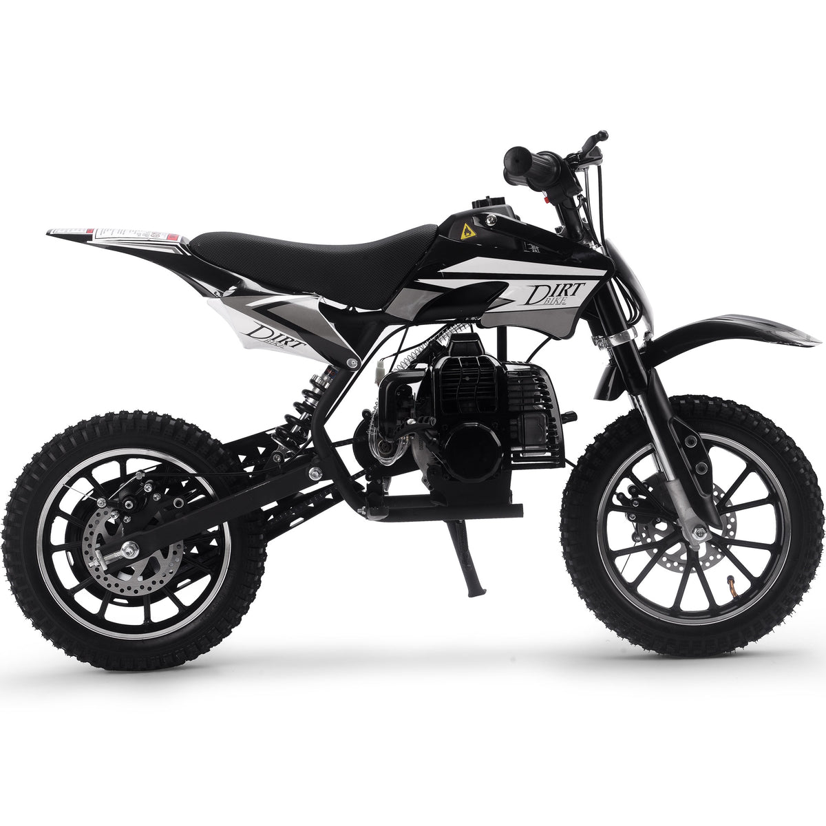 MotoTec Big Alien 50cc 2-Stroke Kids Gas Dirt Bike - Recreational Off-Road Use Only