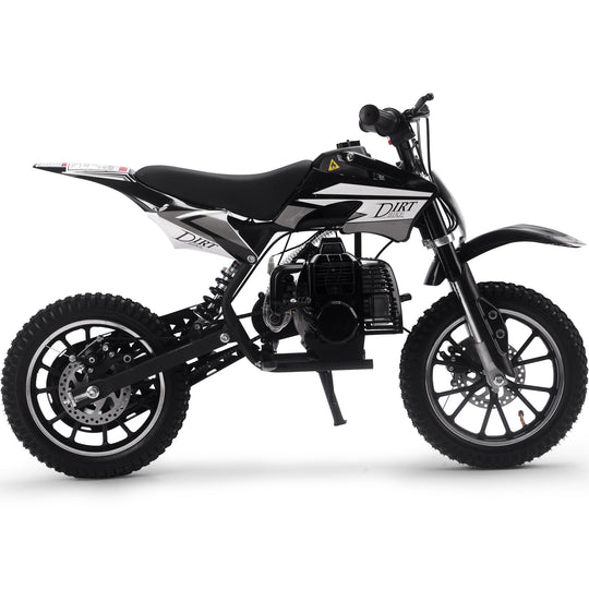 MotoTec Big Alien 50cc 2-Stroke Kids Gas Dirt Bike - Recreational Off-Road Use Only