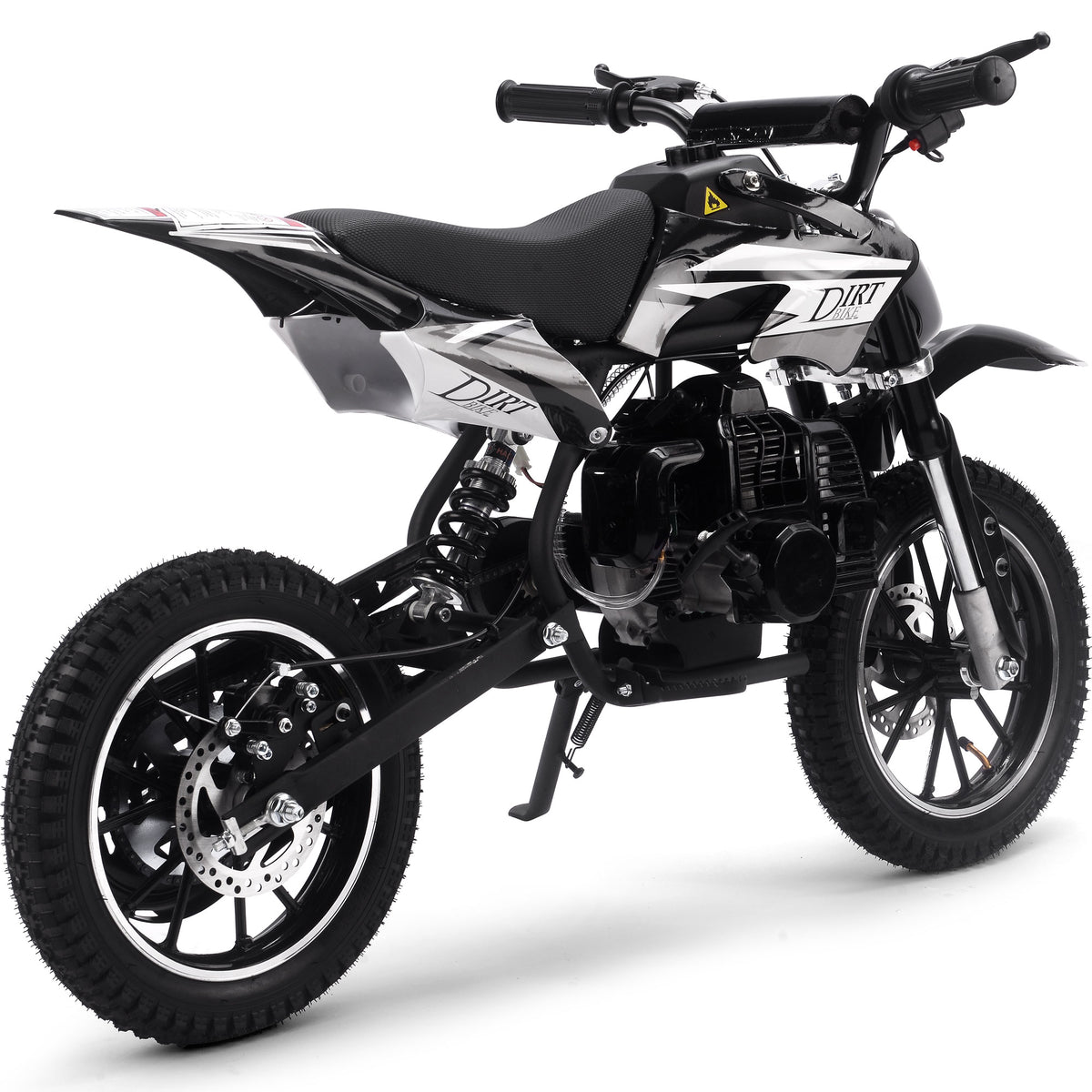 MotoTec Big Alien 50cc 2-Stroke Kids Gas Dirt Bike - Recreational Off-Road Use Only