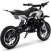 MotoTec Big Alien 50cc 2-Stroke Kids Gas Dirt Bike - Recreational Off-Road Use Only