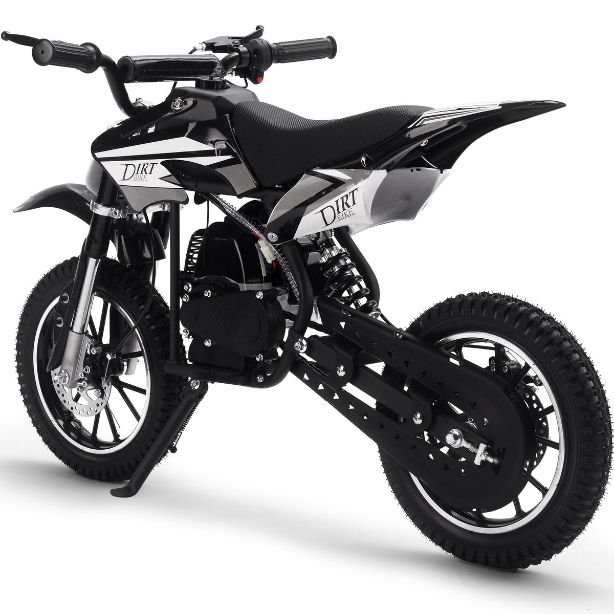 MotoTec Big Alien 50cc 2-Stroke Kids Gas Dirt Bike - Recreational Off-Road Use Only