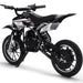 MotoTec Big Alien 50cc 2-Stroke Kids Gas Dirt Bike - Recreational Off-Road Use Only
