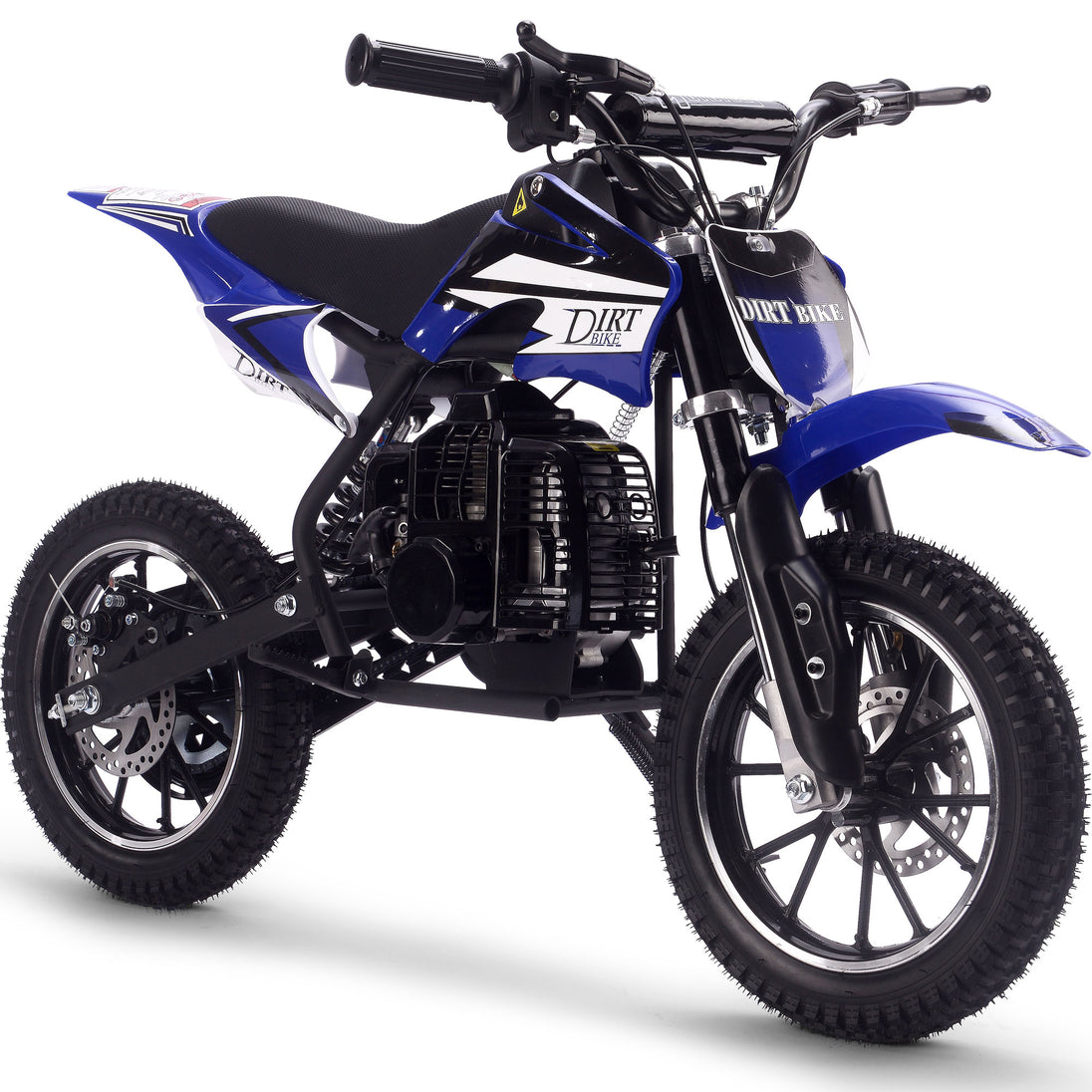 MotoTec Big Alien 50cc 2-Stroke Kids Gas Dirt Bike - Recreational Off-Road Use Only