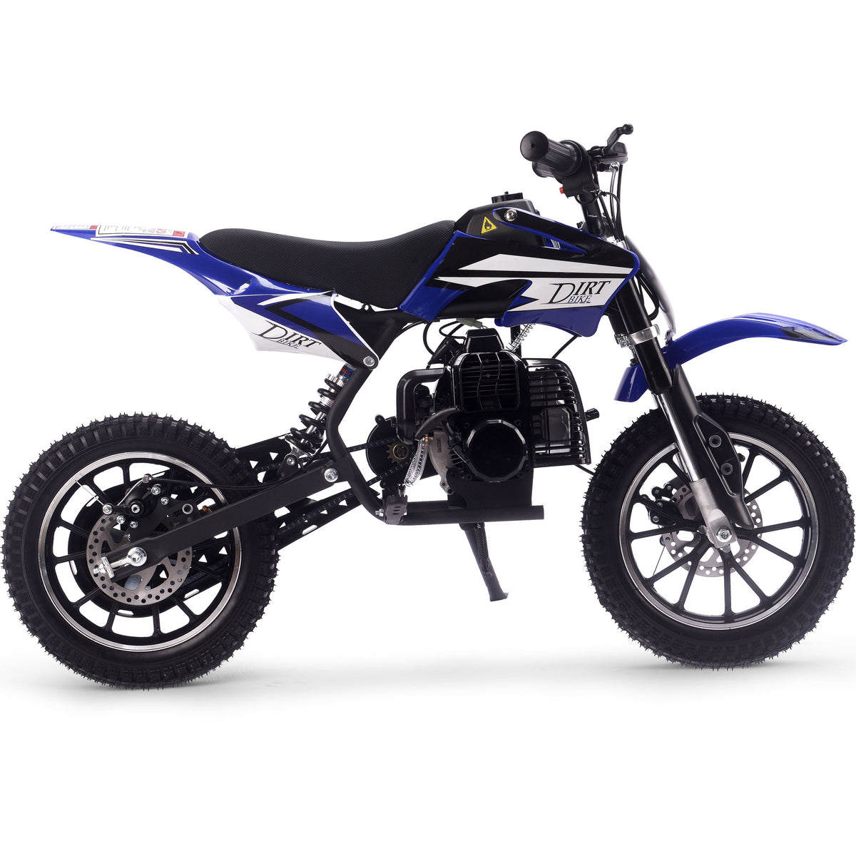 MotoTec Big Alien 50cc 2-Stroke Kids Gas Dirt Bike - Recreational Off-Road Use Only