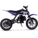 MotoTec Big Alien 50cc 2-Stroke Kids Gas Dirt Bike - Recreational Off-Road Use Only