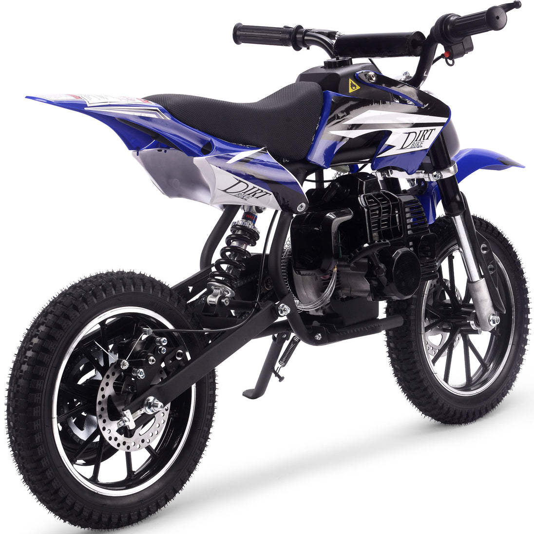 MotoTec Big Alien 50cc 2-Stroke Kids Gas Dirt Bike - Recreational Off-Road Use Only