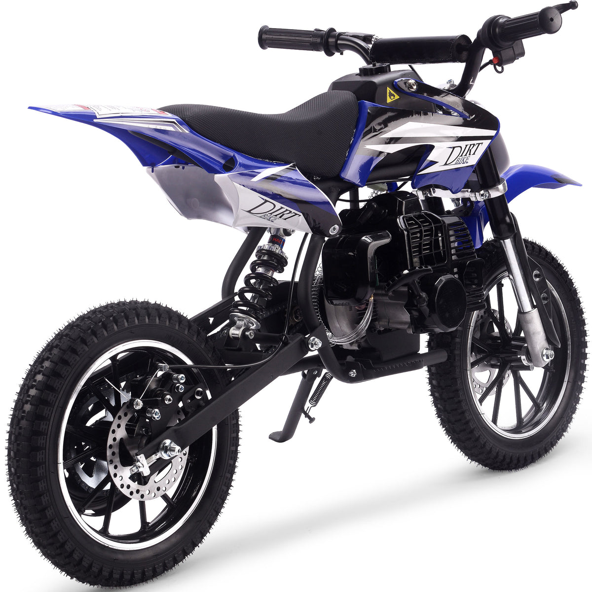 MotoTec Big Alien 50cc 2-Stroke Kids Gas Dirt Bike - Recreational Off-Road Use Only