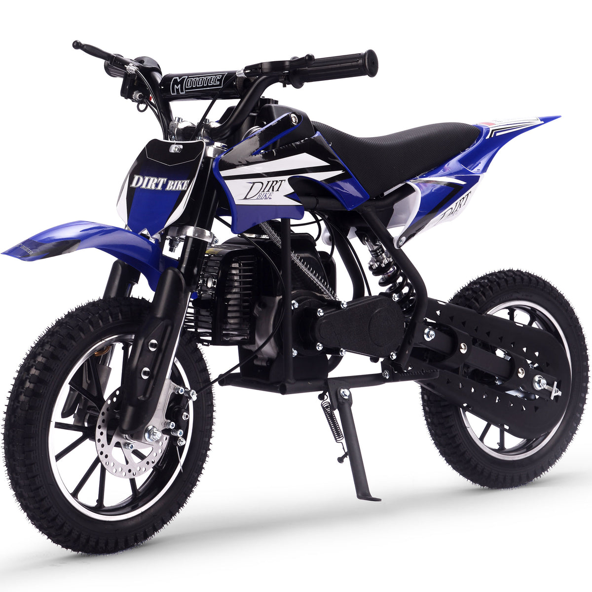 MotoTec Big Alien 50cc 2-Stroke Kids Gas Dirt Bike - Recreational Off-Road Use Only
