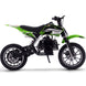 MotoTec Big Alien 50cc 2-Stroke Kids Gas Dirt Bike - Recreational Off-Road Use Only