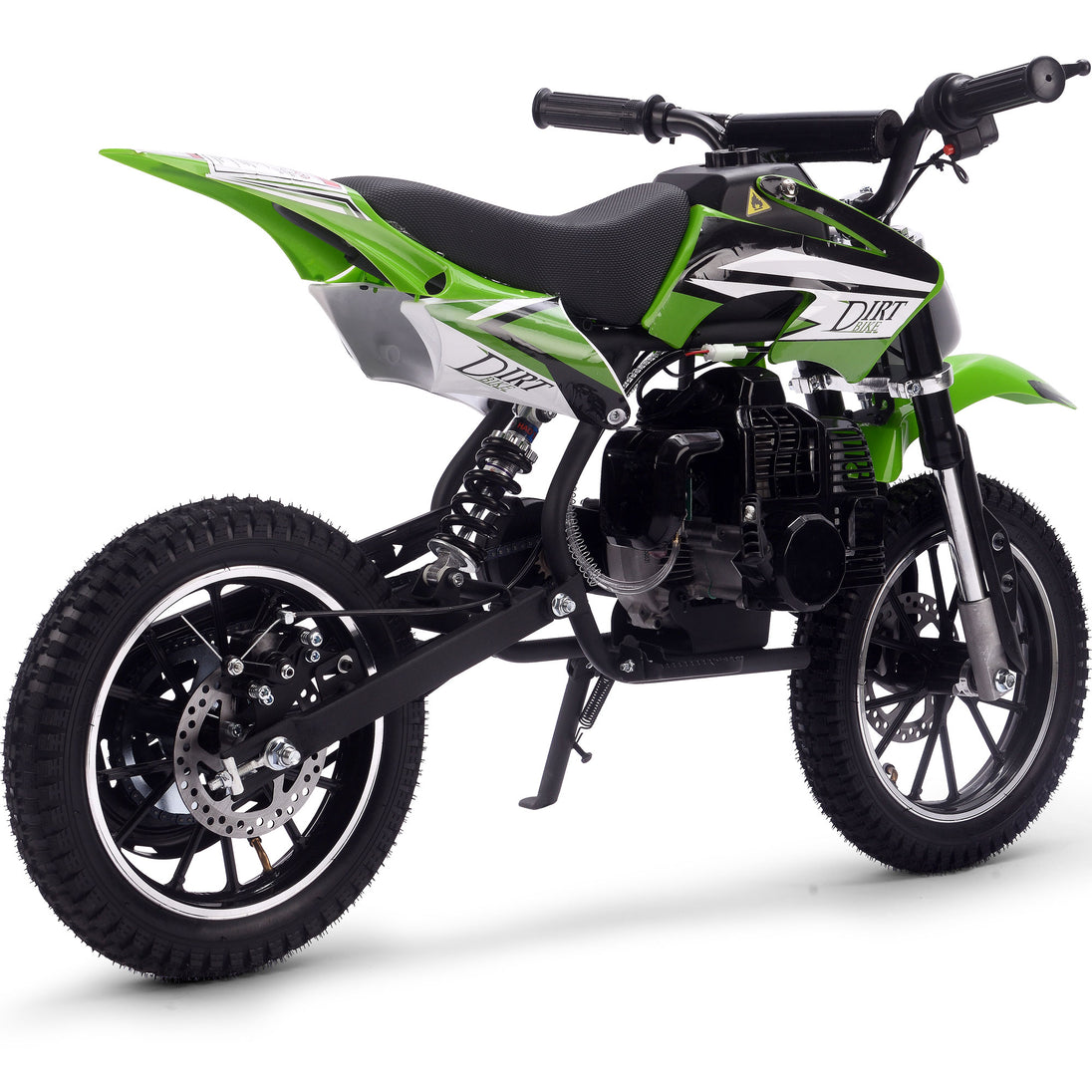 MotoTec Big Alien 50cc 2-Stroke Kids Gas Dirt Bike - Recreational Off-Road Use Only