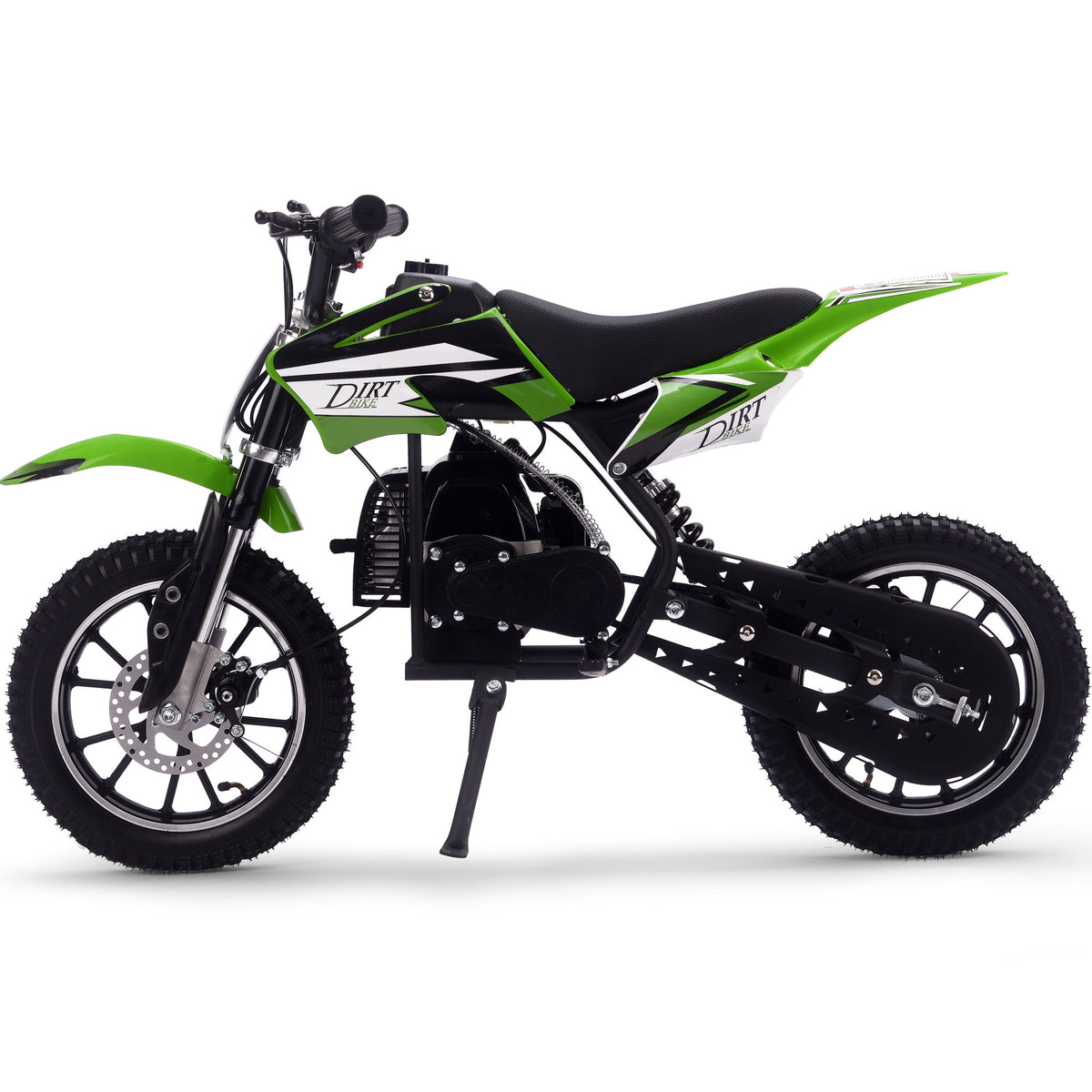 MotoTec Big Alien 50cc 2-Stroke Kids Gas Dirt Bike - Recreational Off-Road Use Only
