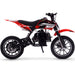 MotoTec Big Alien 50cc 2-Stroke Kids Gas Dirt Bike - Recreational Off-Road Use Only