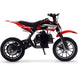 MotoTec Big Alien 50cc 2-Stroke Kids Gas Dirt Bike - Recreational Off-Road Use Only
