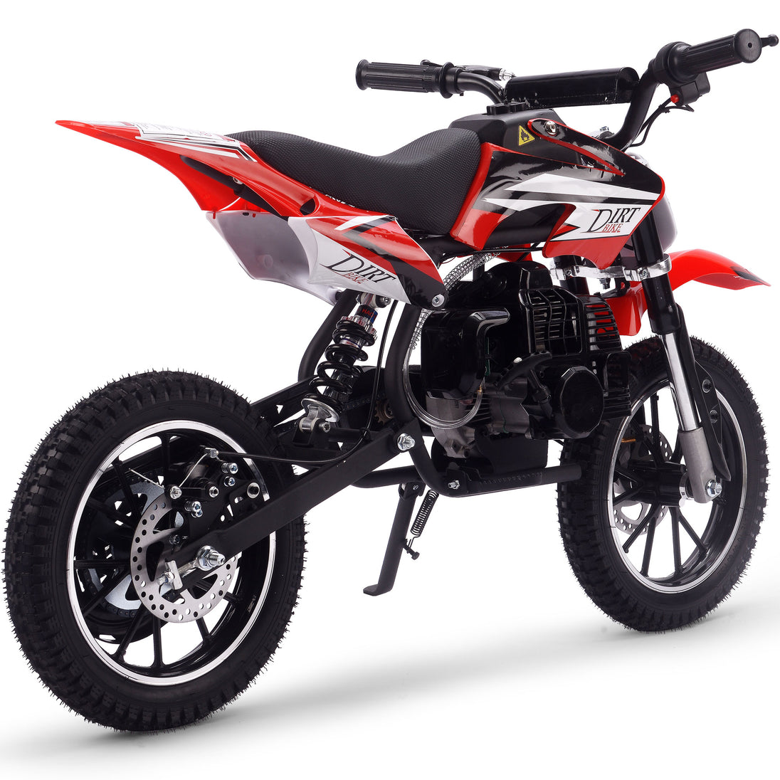 MotoTec Big Alien 50cc 2-Stroke Kids Gas Dirt Bike - Recreational Off-Road Use Only