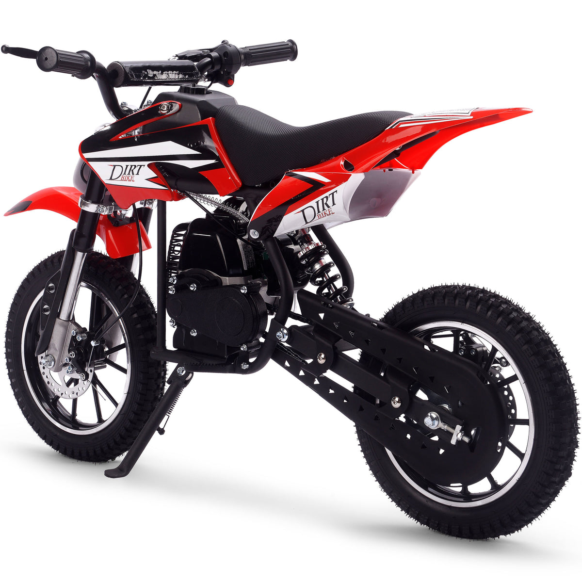 MotoTec Big Alien 50cc 2-Stroke Kids Gas Dirt Bike - Recreational Off-Road Use Only