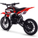 MotoTec Big Alien 50cc 2-Stroke Kids Gas Dirt Bike - Recreational Off-Road Use Only