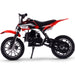 MotoTec Big Alien 50cc 2-Stroke Kids Gas Dirt Bike - Recreational Off-Road Use Only