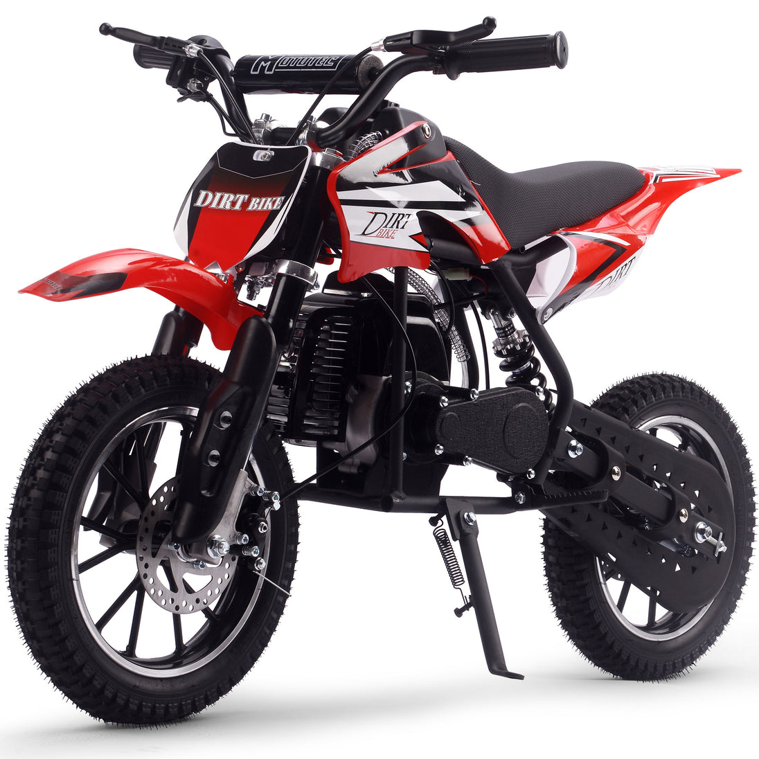 MotoTec Big Alien 50cc 2-Stroke Kids Gas Dirt Bike - Recreational Off-Road Use Only